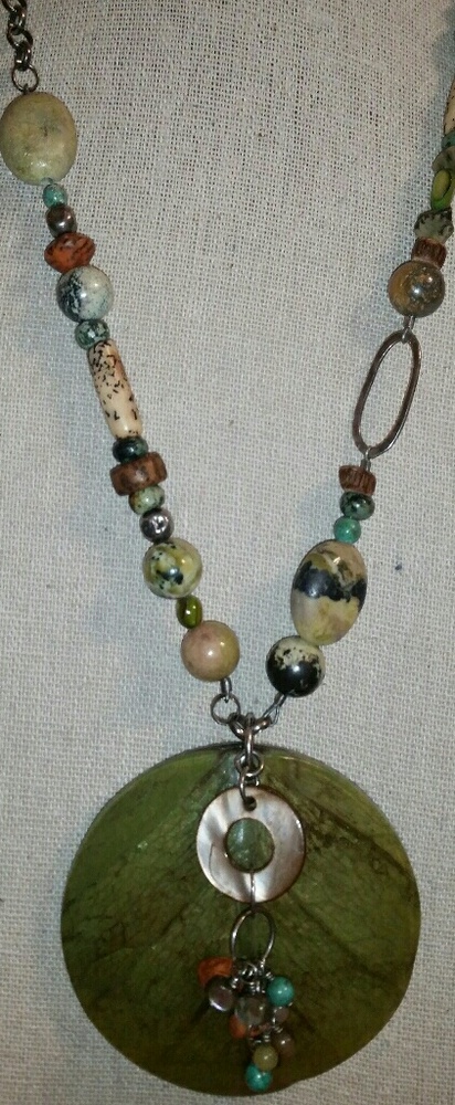 Authentic Silpada 'Kabkaban Wood' Leaf Necklace